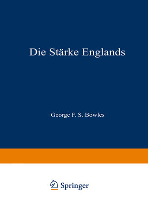 cover image of Die Stärke Englands